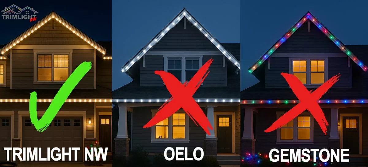 Christmas Lighting Options Comparison