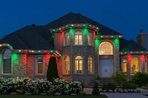 Christmas Lighting card