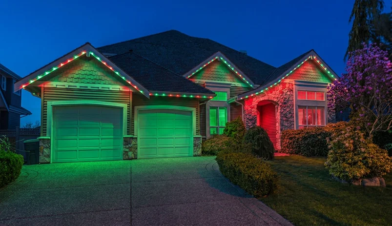 House to slide V2 christmas